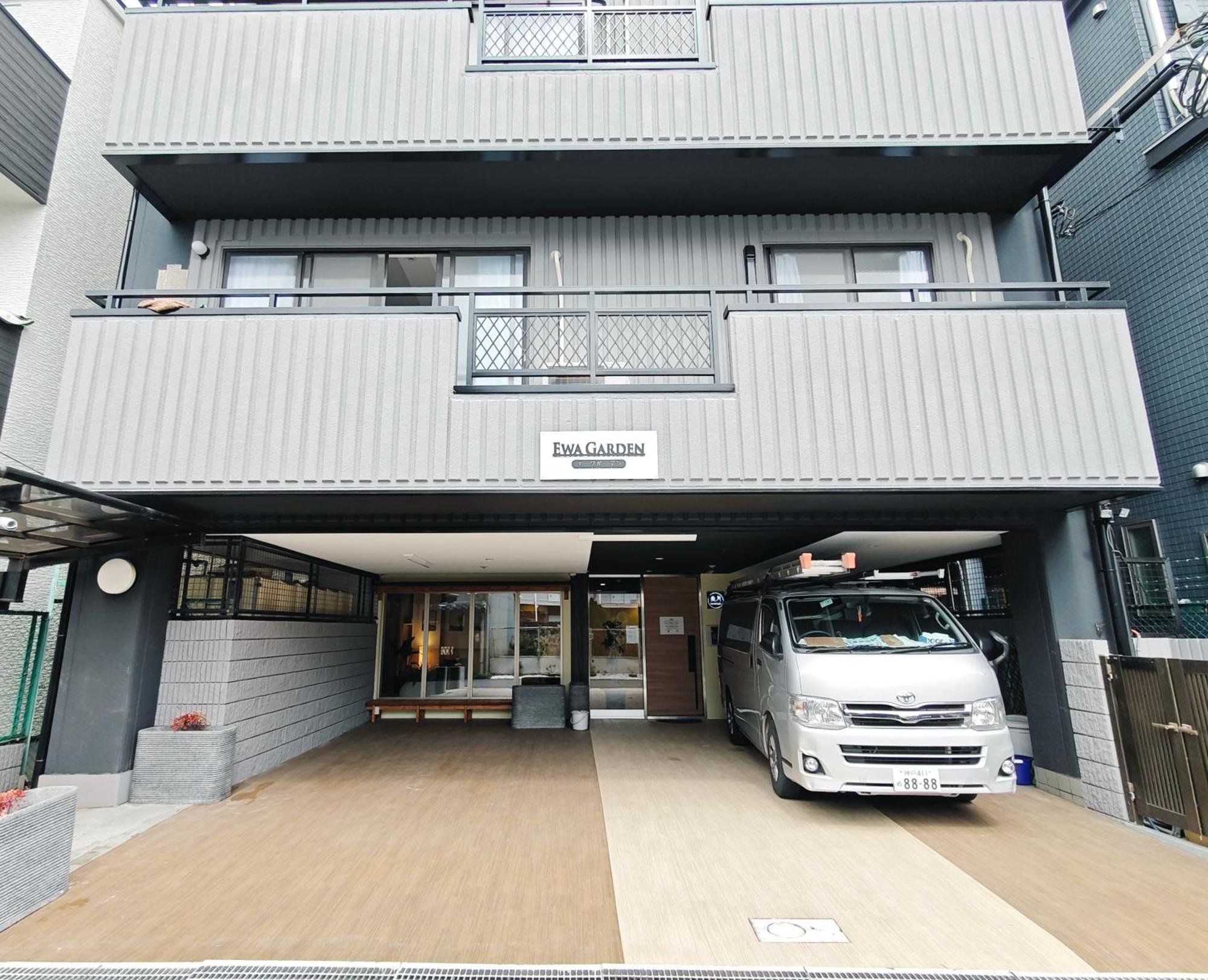 Апартаменты 豊月荘 Toyotsuki Осака Экстерьер фото